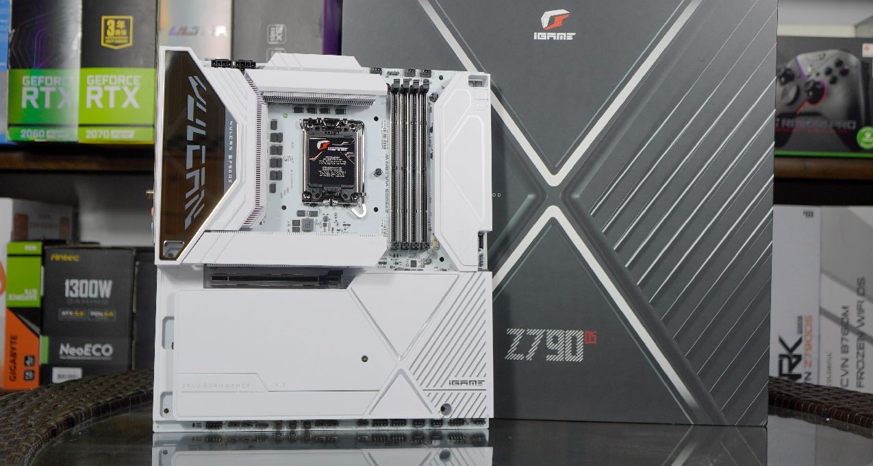 設計優化、堆料巨足，自帶雙USB4 接口的iGame Z790D5 VULCAN X