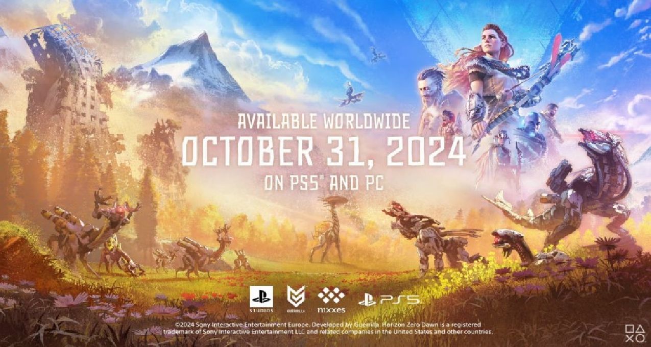 《地平線：零之曙光》復刻版將於10月31日發售
