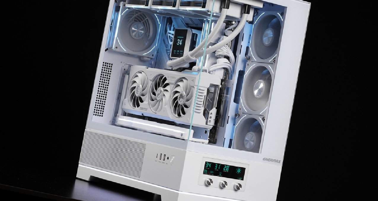 「智能溫控海景房」安耐美D58+Z790吹雪S+TUF 4070Ti S裝機分享！