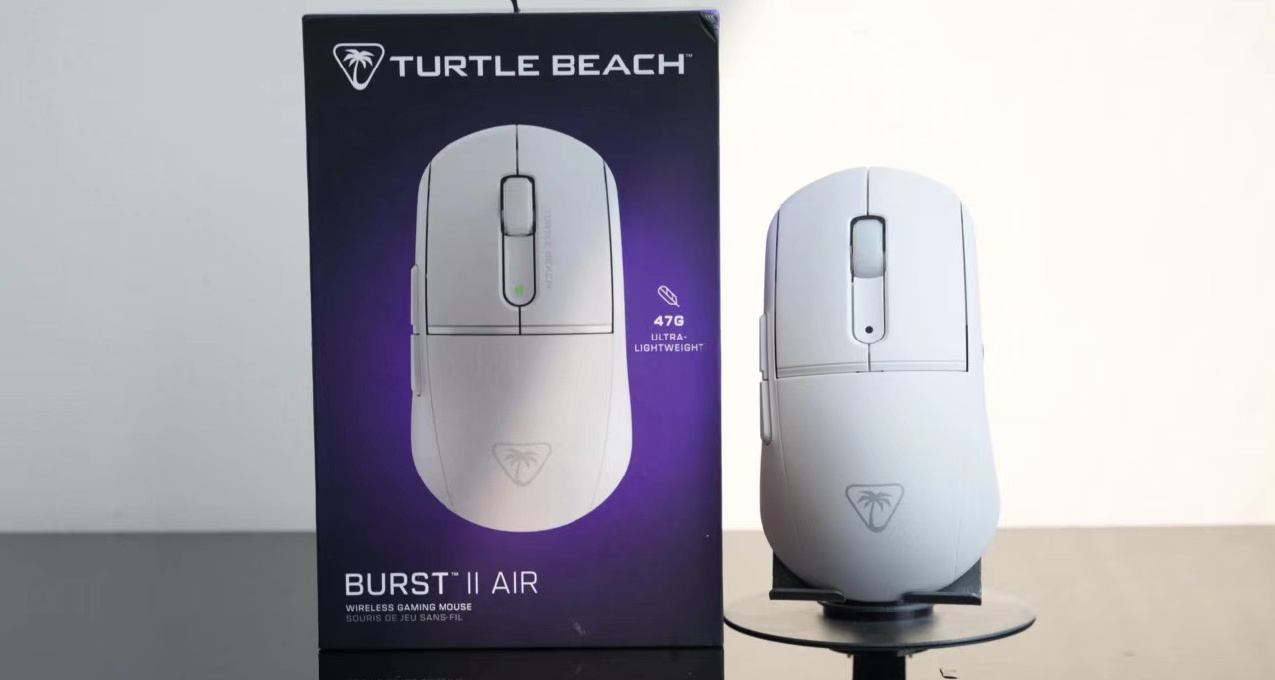 冰豹終於出新品！47克，中小手抓握神鼠——烏龜海岸·極光豹V2AIR