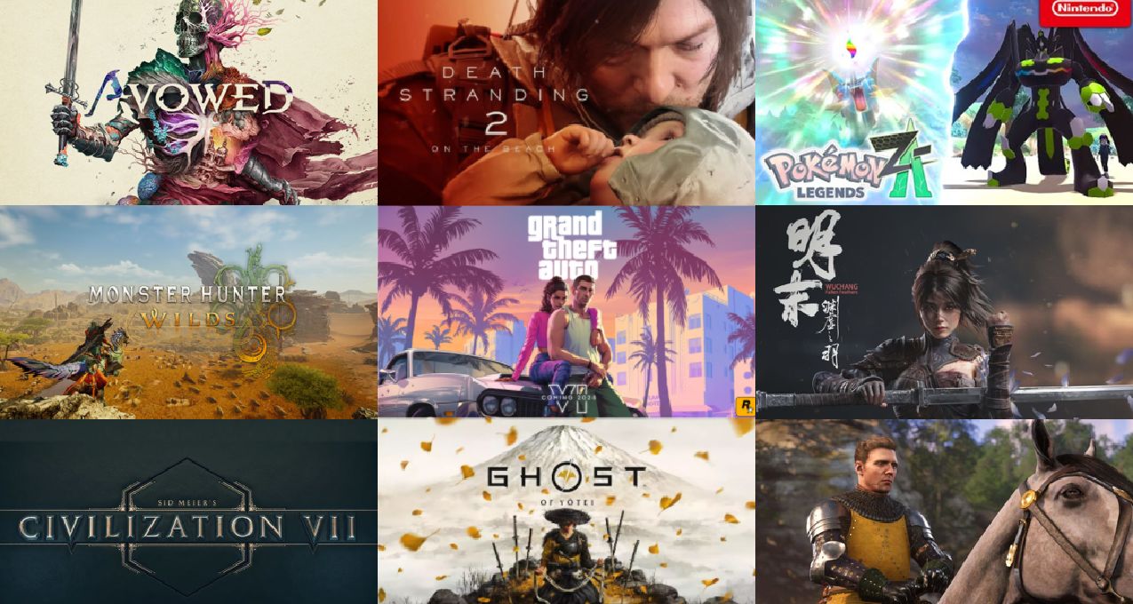 真游戏大年！2025年游戏发售汇总，GTA6领衔！
