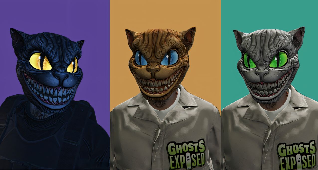 GTAOL万圣节三个猫猫头面具获取教程