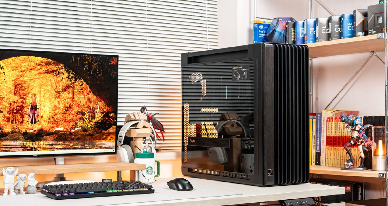 實木與藝術結合—華碩PA602木藝版+ProArt X870E+影馳4070TiS裝機