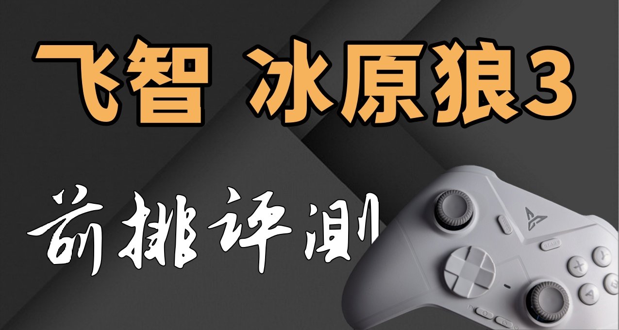 鉴定手柄本身是否具有性价比的新标杆来了——飞智 冰原狼3