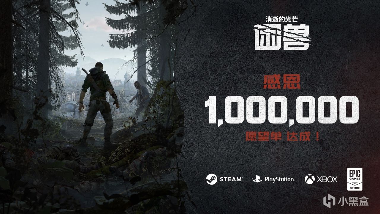 《消逝的光芒：困獸》不到10周願望單人數突破100萬！感謝有你