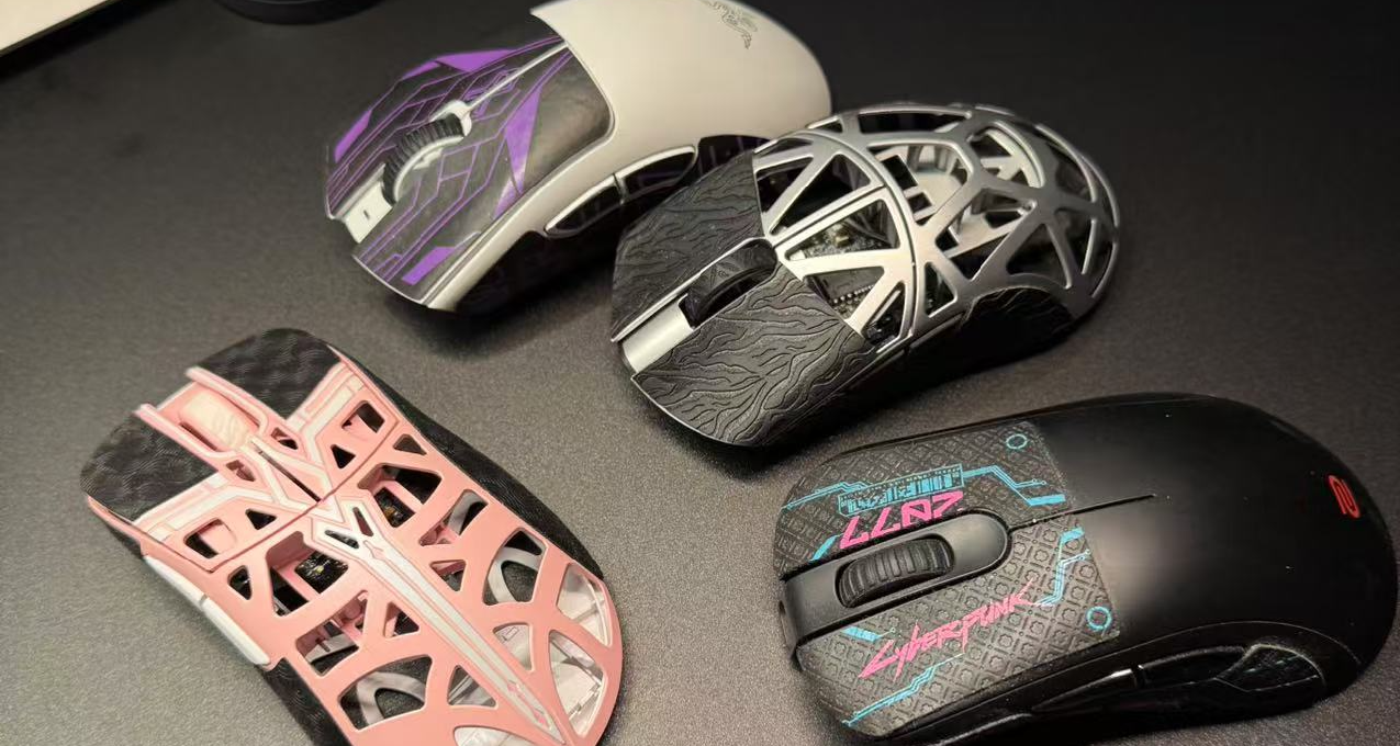 外設知識小科普    如何貼小圓點鼠標腳貼