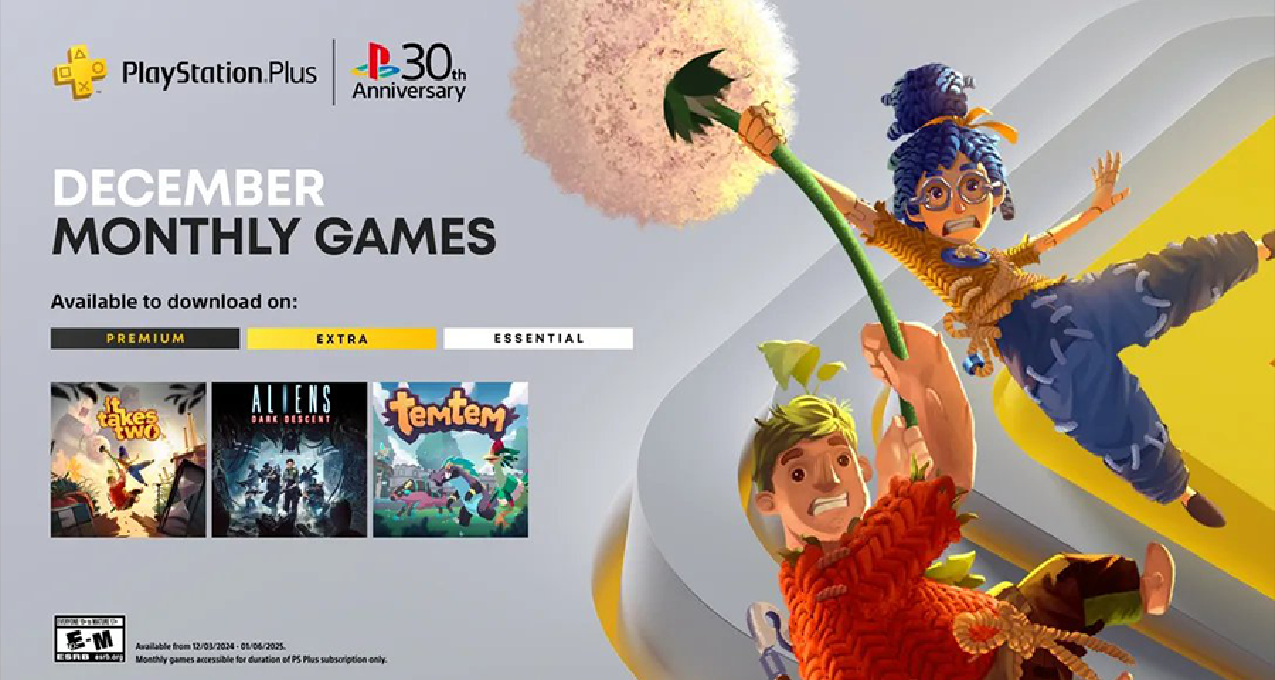索尼12月PS+會免遊戲公佈：《雙人成行》領銜入庫