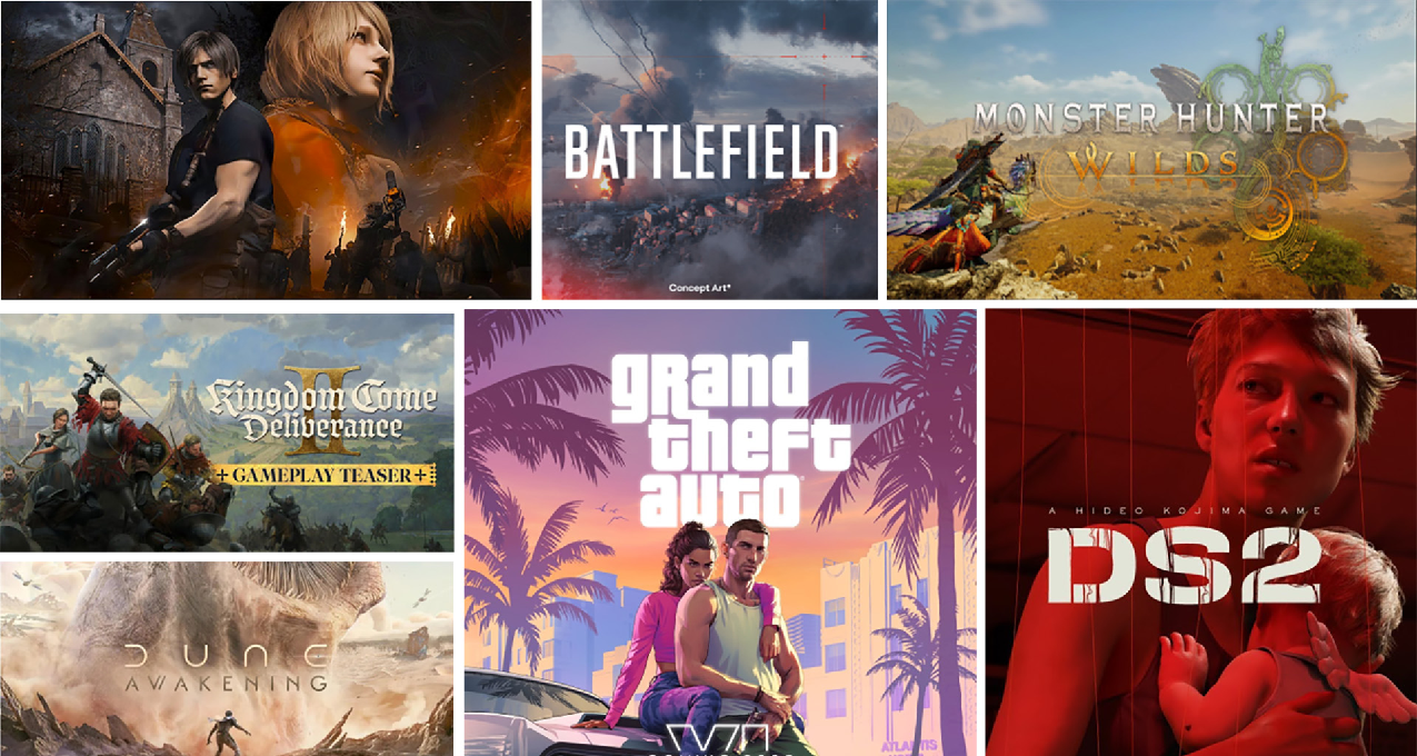 近10年最強陣容，2025遊戲大作前瞻！