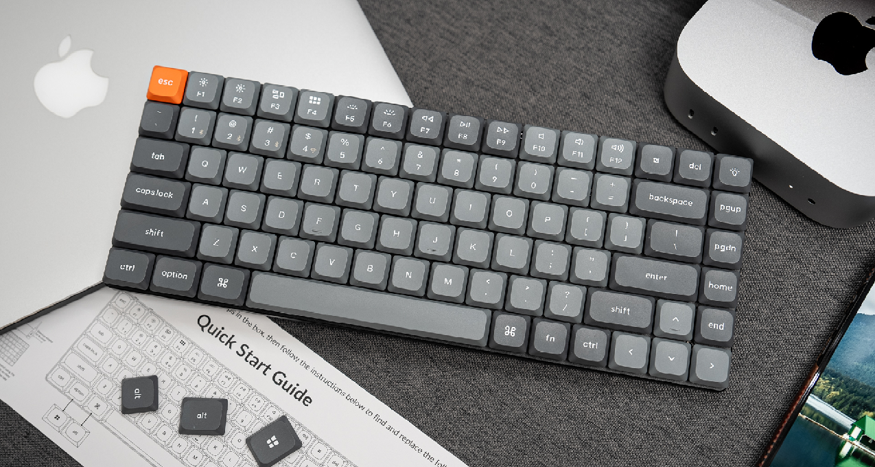 蘋果Macmini海報款，上架apple store的Keychron K3 Max鍵盤開箱