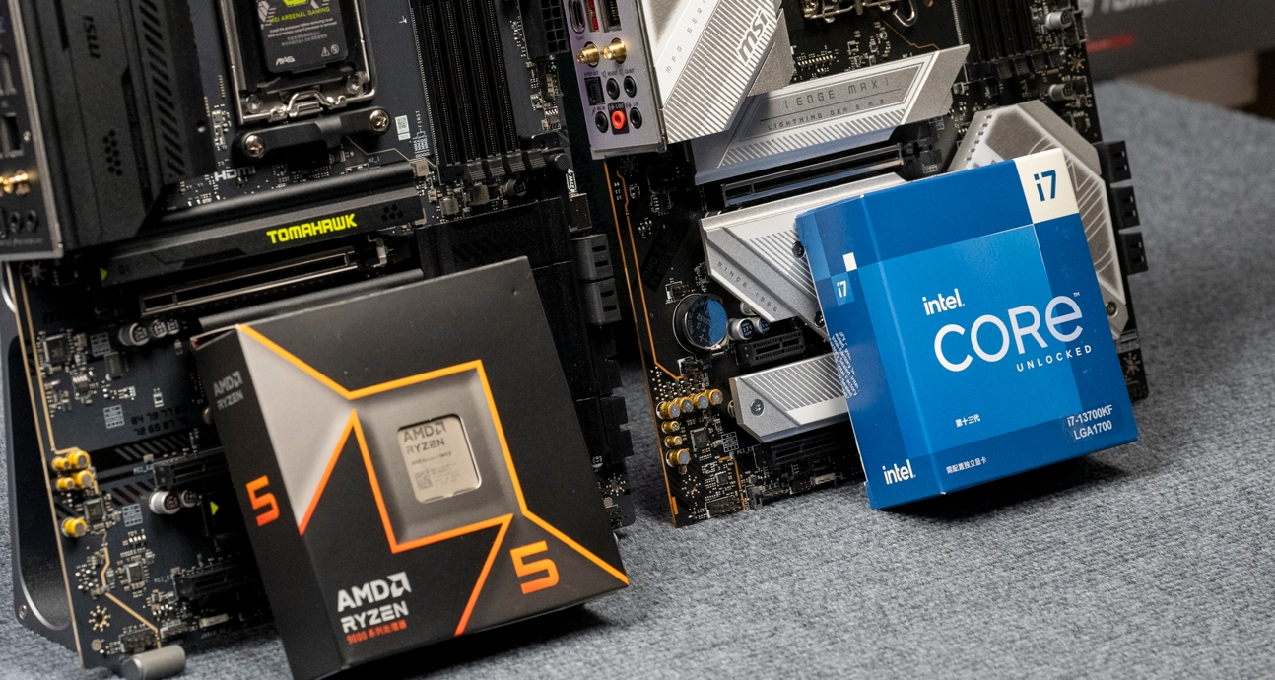 Core i7 13700KF和Ryzen 5 9600X游戏性能对比