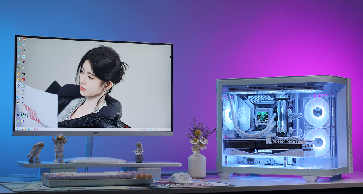 2024年12月裝機配置分享：Ultra7+4070TiS+48G D5曲面海景房主機