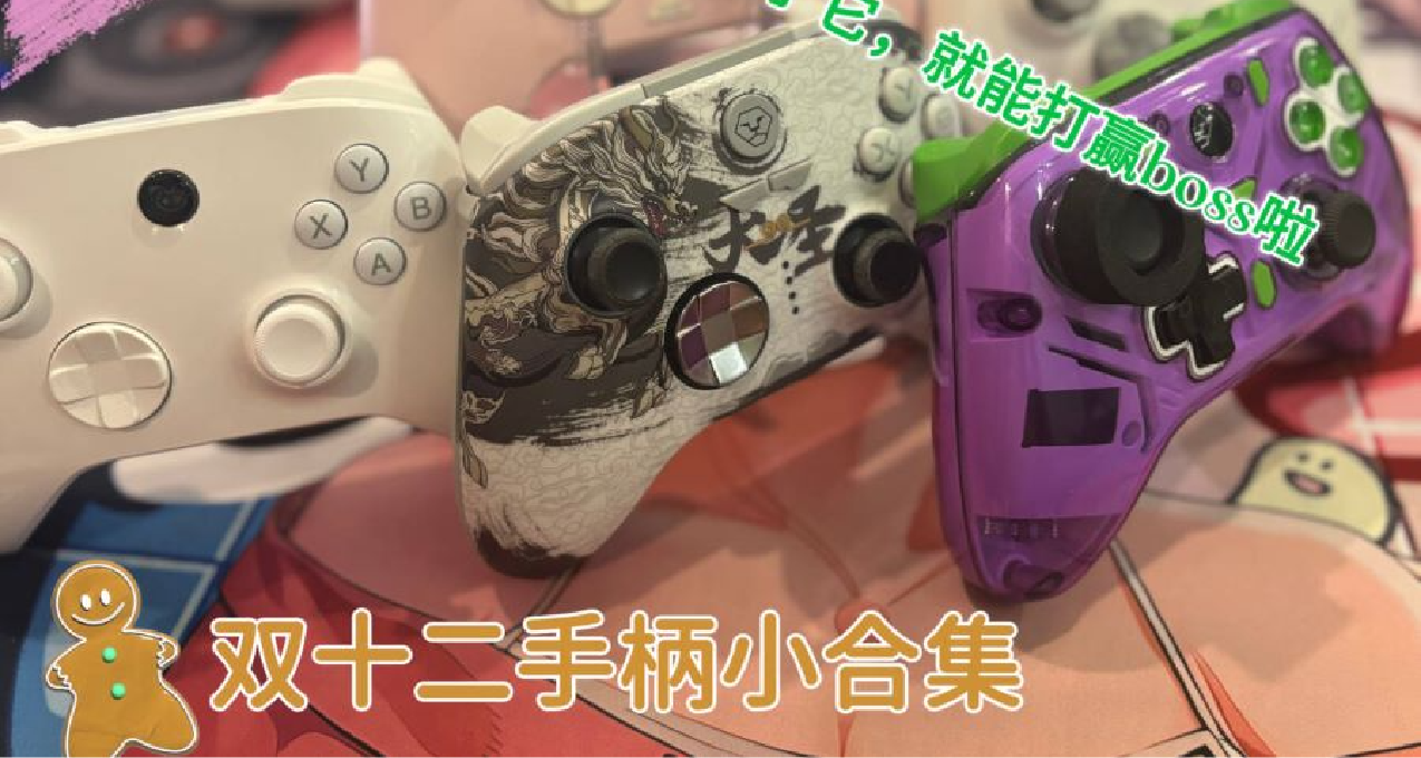 雙十二手柄合集，現在手柄圈子沒活還真不行。