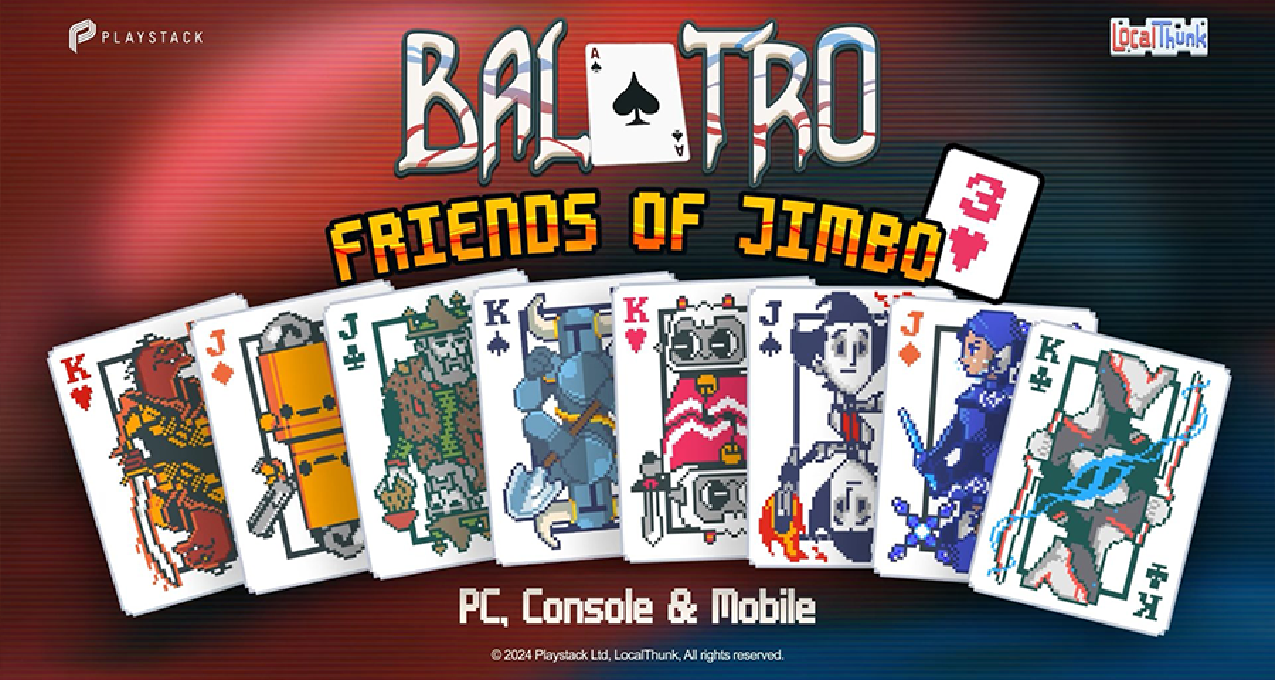 《小丑牌》聯動來襲！《神界原罪2》《饑荒》等遊戲加入