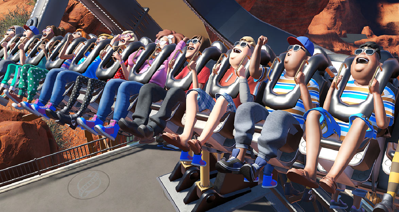 tga看累了？来过山车游乐园放松一下吧《过山车之星2》大更新到来