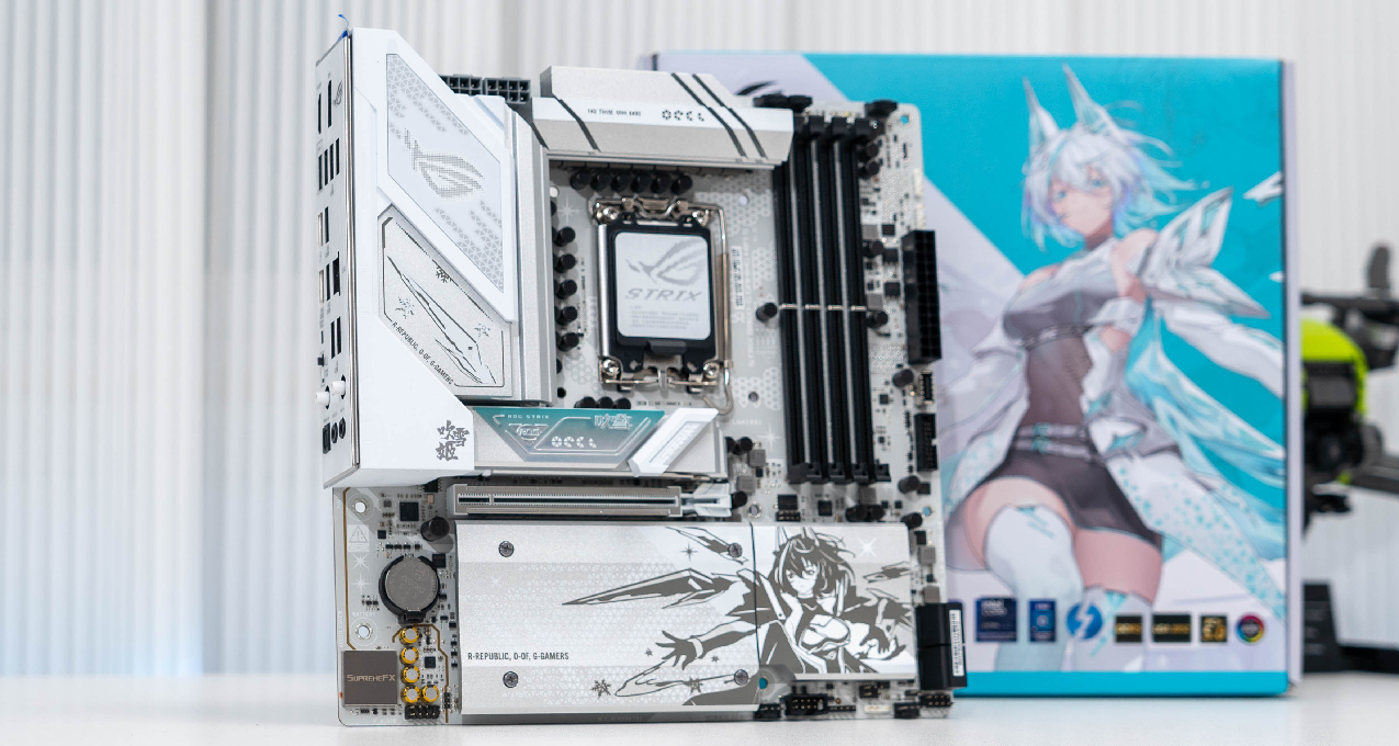 顏值即正義：華碩小吹雪 B860-G GAMING WIFIS主板首發開箱