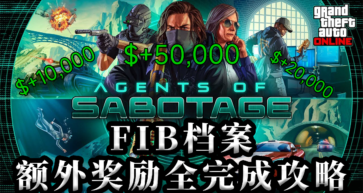 服裝廠FIB檔案額外獎勵全完成攻略【GTAOL】
