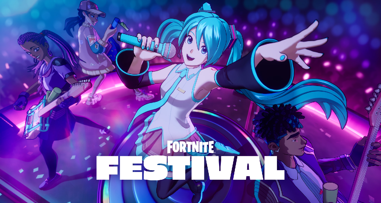 世界第一公主殿下！初音未來空降《堡壘之夜》