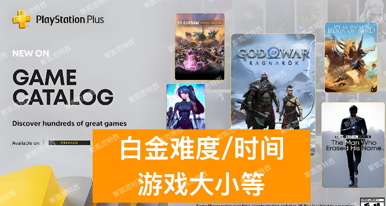 【25年1月入庫】PS+會員2/3檔遊戲白金難度、時間及遊戲大小等