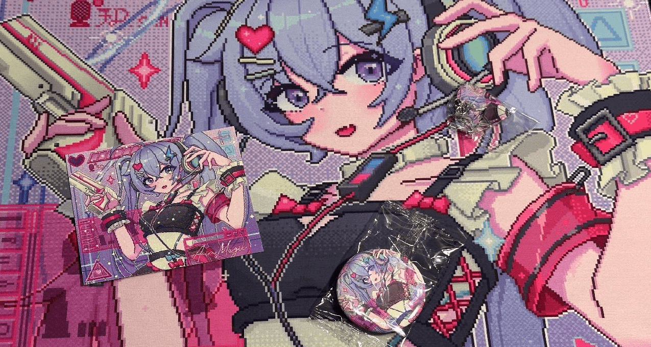 二次元宅宅狂喜，超绝像素地雷系二垫——Aim Magic-NIKI