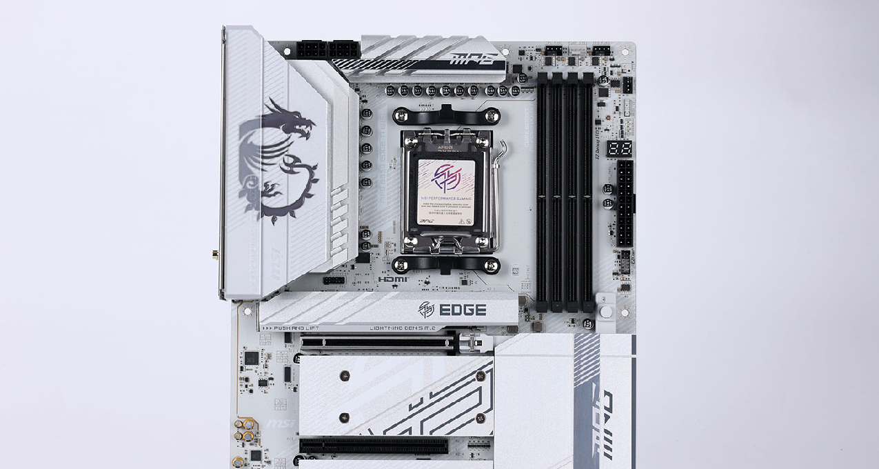 全白A板新標杆，超頻更簡單的微星B850 EDGE TI WIFI主板評測