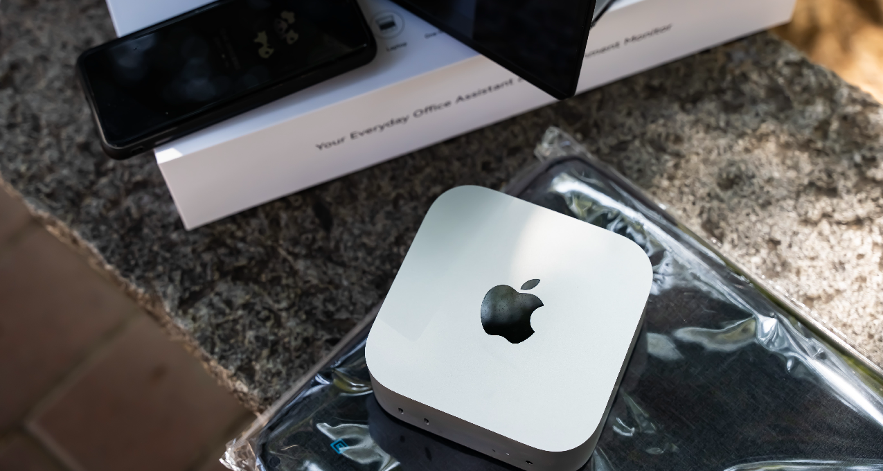 国补3500入手Macmini M4支持触控了！EHOMEWEI Q2便携屏这波给力
