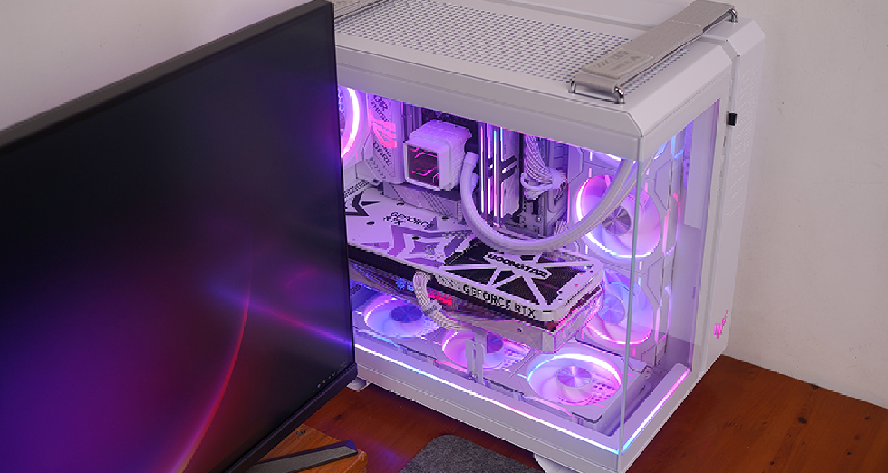 ROG X870-A+RTX 4070TIS+R9 9900X+華碩 TUF GT502彈藥庫裝機展示