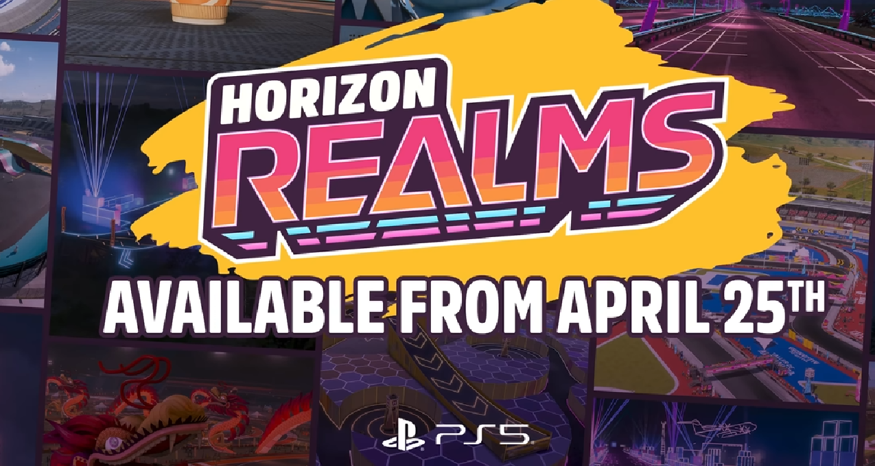 《極限競速：地平線5》將於4月29號上線PS5。新內容Horizon Realms