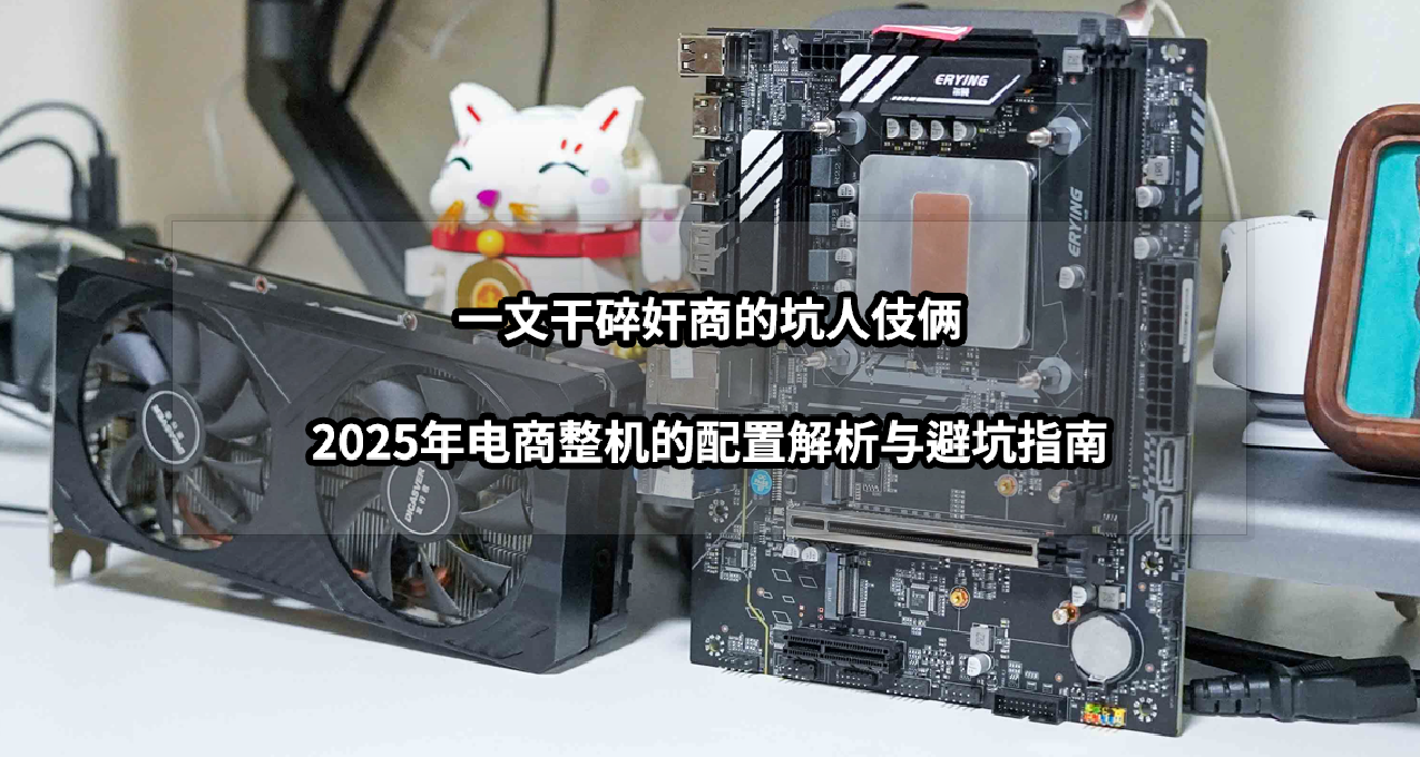 一文干碎奸商的坑人伎俩丨2025年电商整机的配置解析与避坑指南