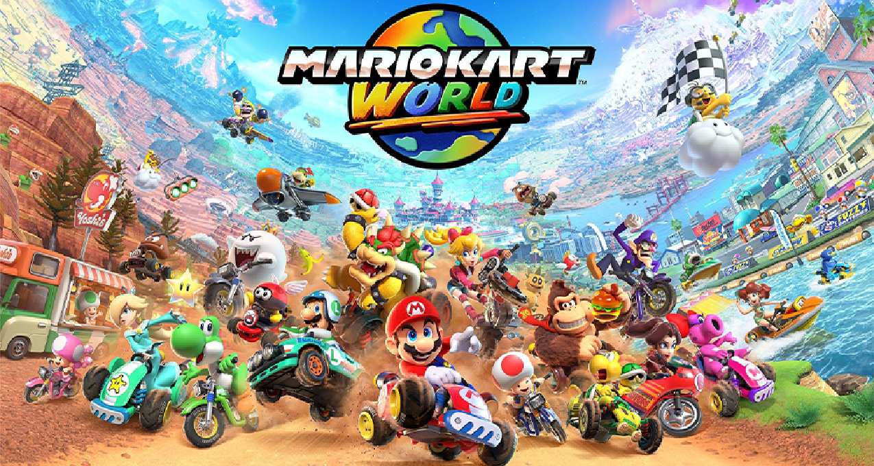 Switch 2部分游戏容量公布：《马里奥赛车：世界》23.4GB