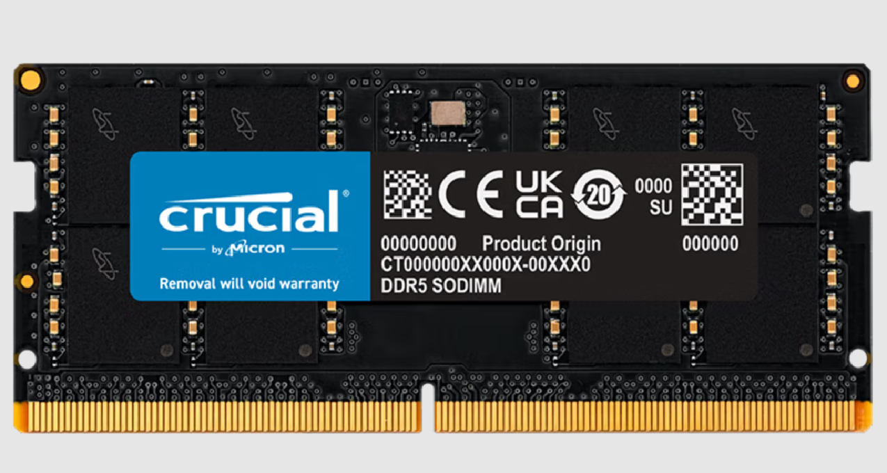 筆記本內存最高可升級至256GB！單根DDR5 64GB內存條，價格1199