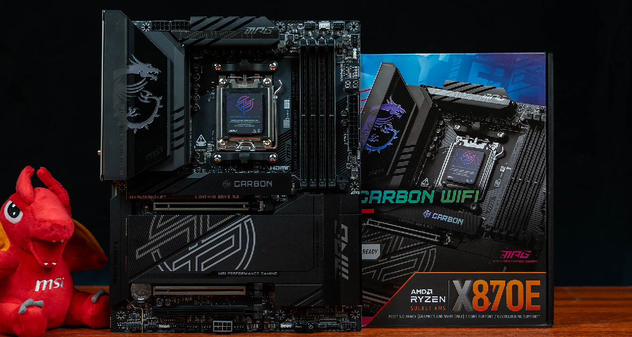 9800X3D黃金搭檔，CPU內存一鍵超頻，微星MPG X870E 暗黑主板體驗