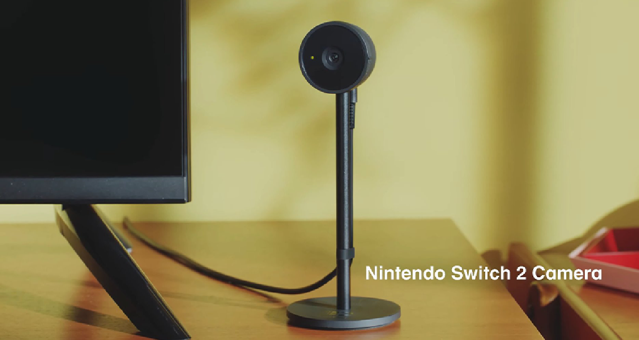 任天堂英国商店确认Switch 2摄像头分辨率为1080p