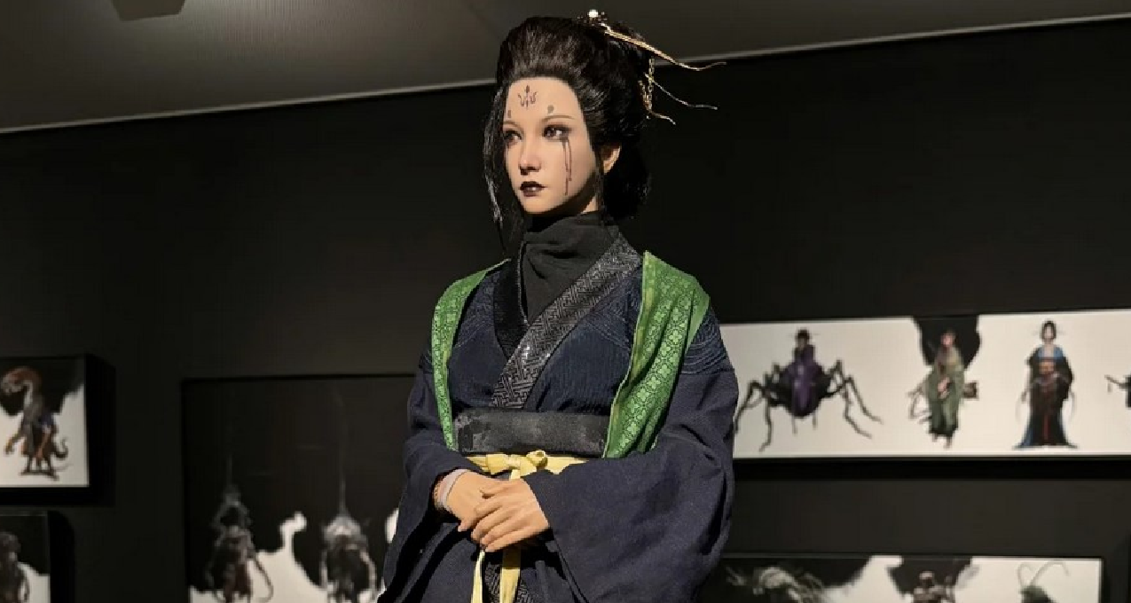 《黑神話：悟空》四妹、靈吉、石雙雙鵰像展出中