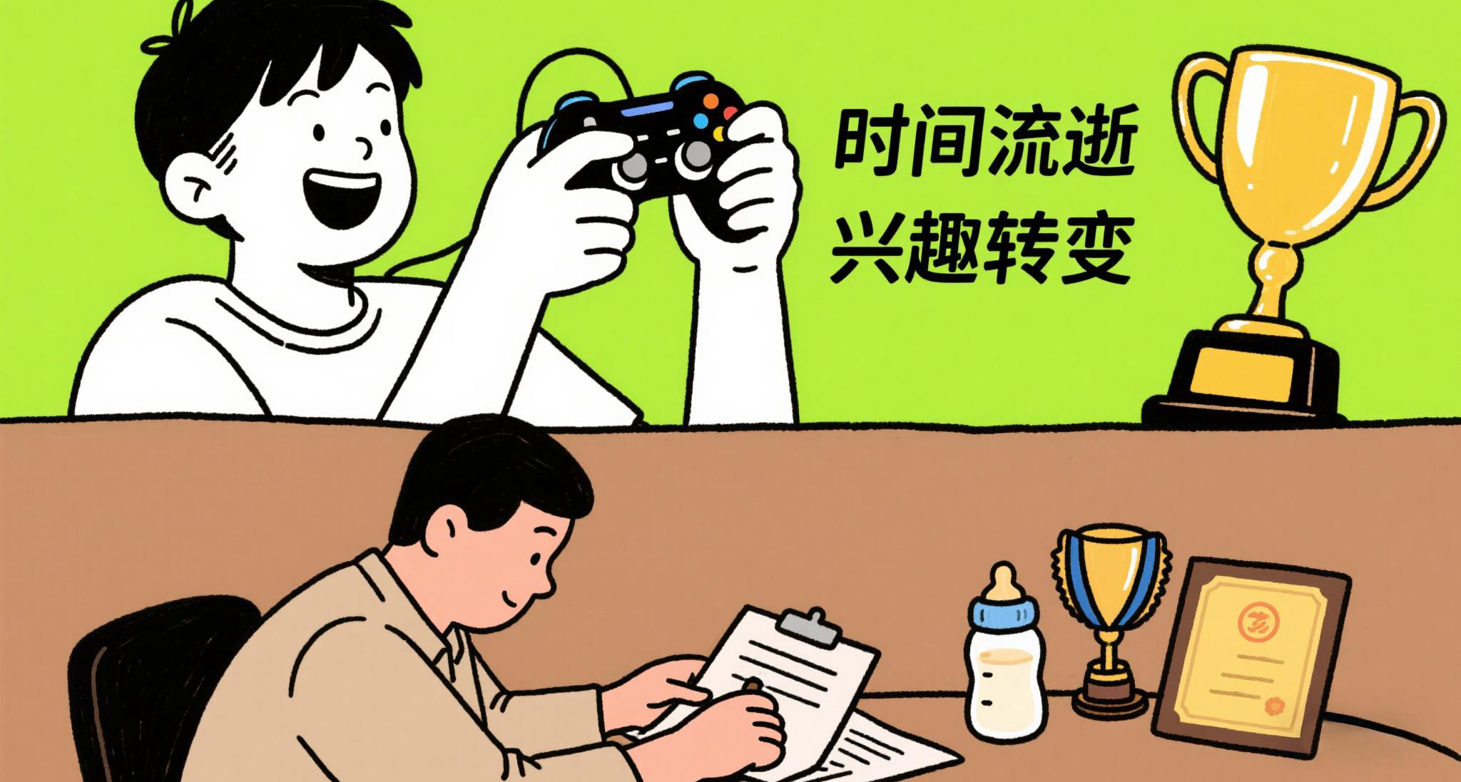 为什么以前游戏不离手的人现在却不爱玩了？