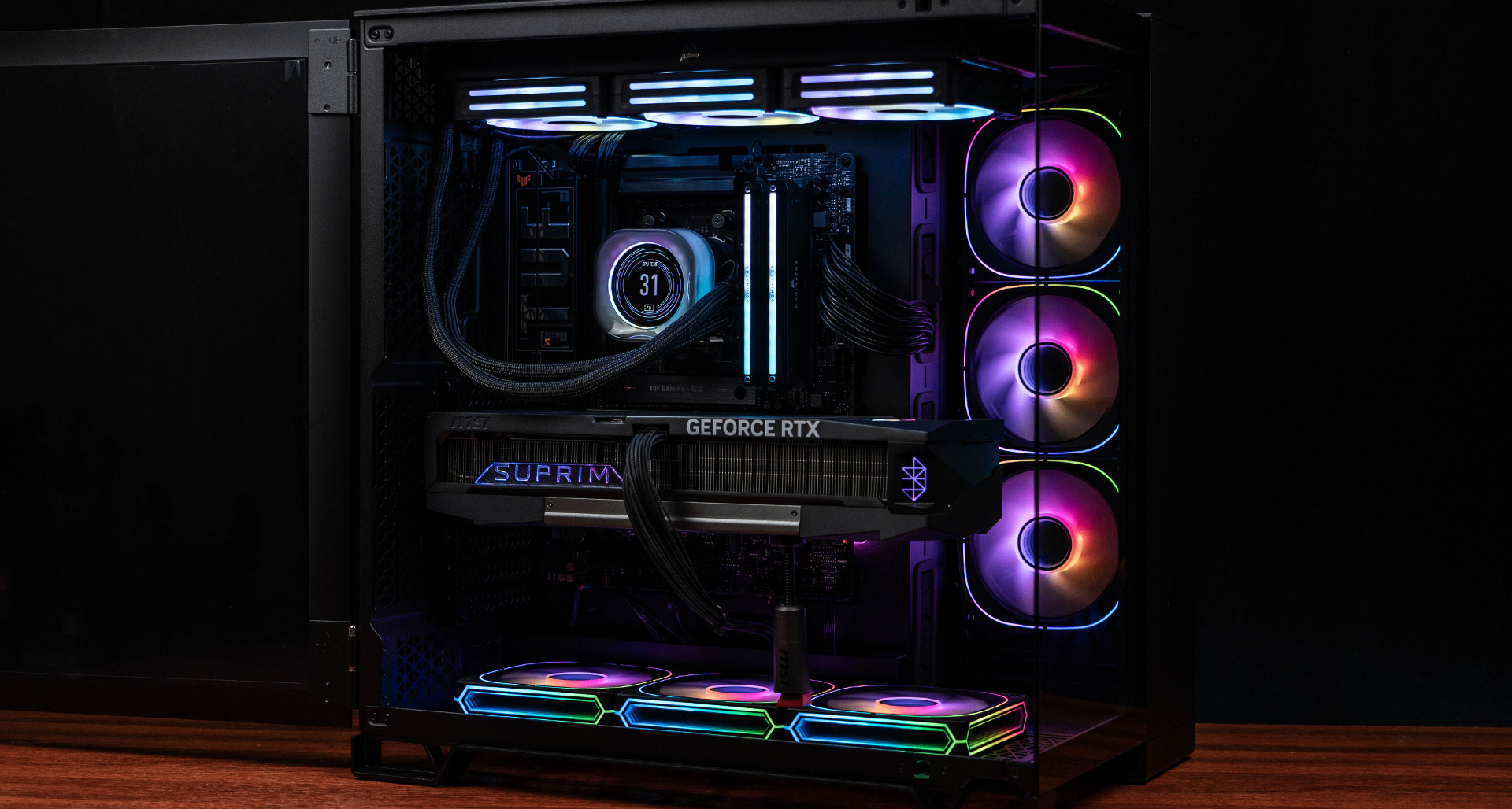 內外兼修，9800X3D+華碩TUF X870PLUS+RTX 5080裝機體驗