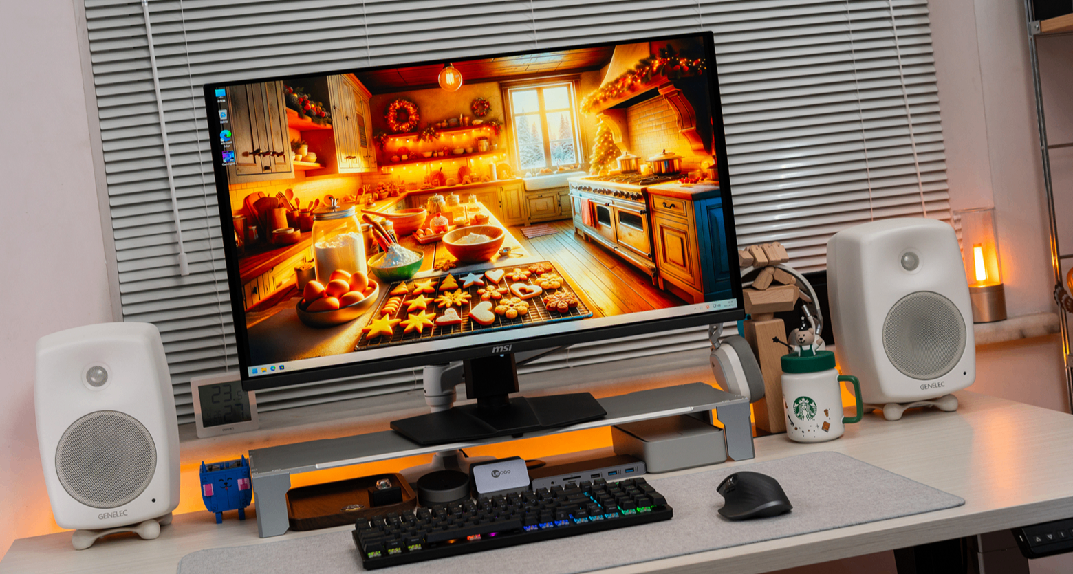 微星 MPG 322URX QD-OLED流光——4K240Hz DP2.1 显示器开箱分享