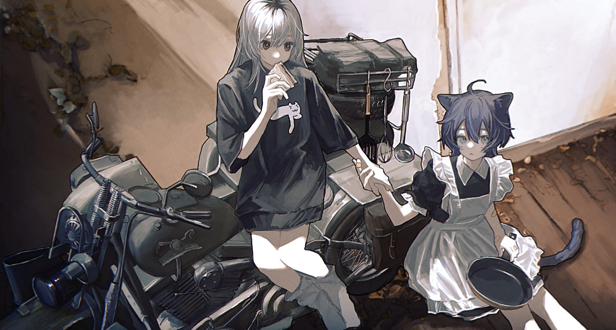 少女终末之旅？俩位少女为了布丁而踏上旅行的游戏：少女布丁旅情