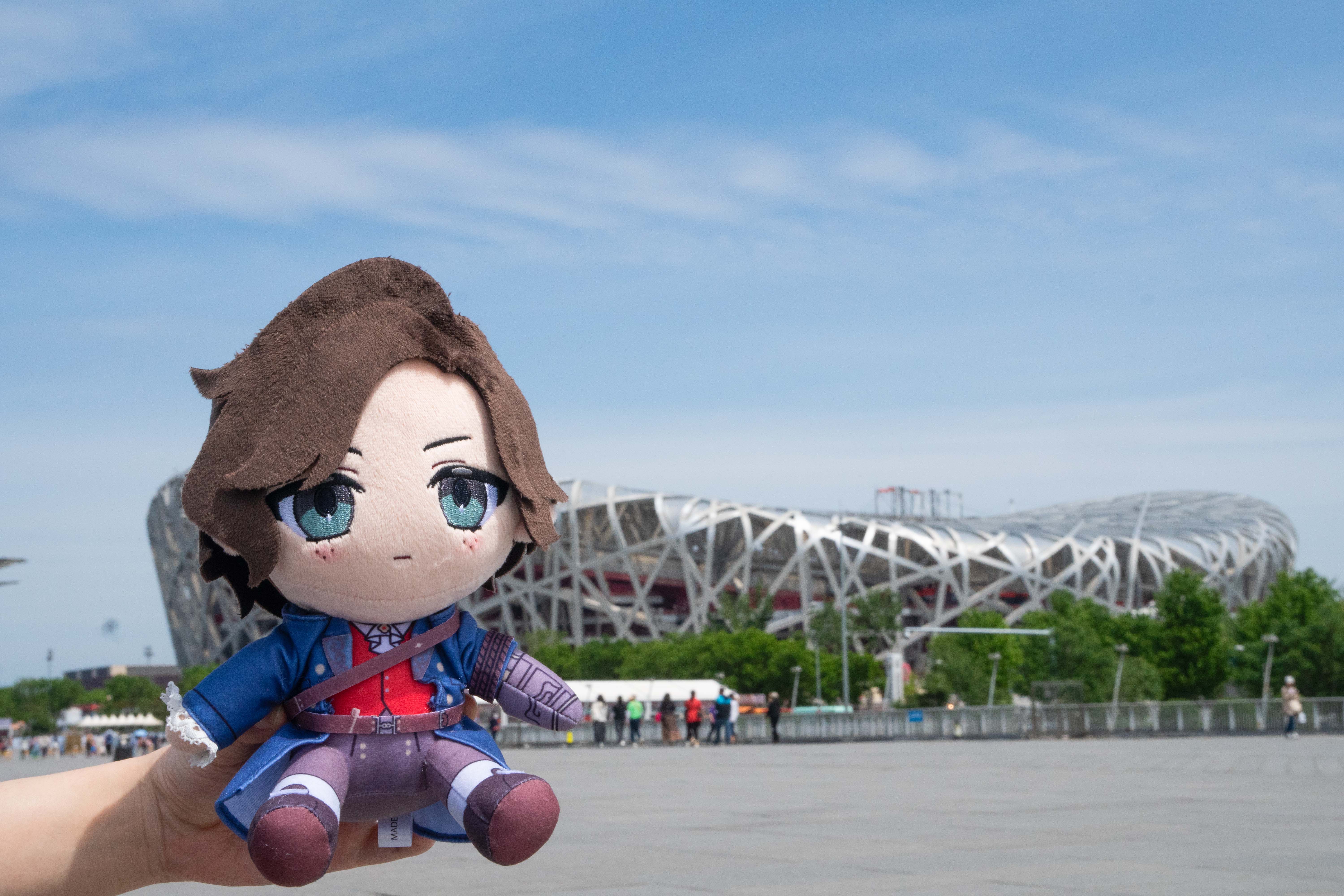 旅行小P第二站！北京鳥巢我來啦