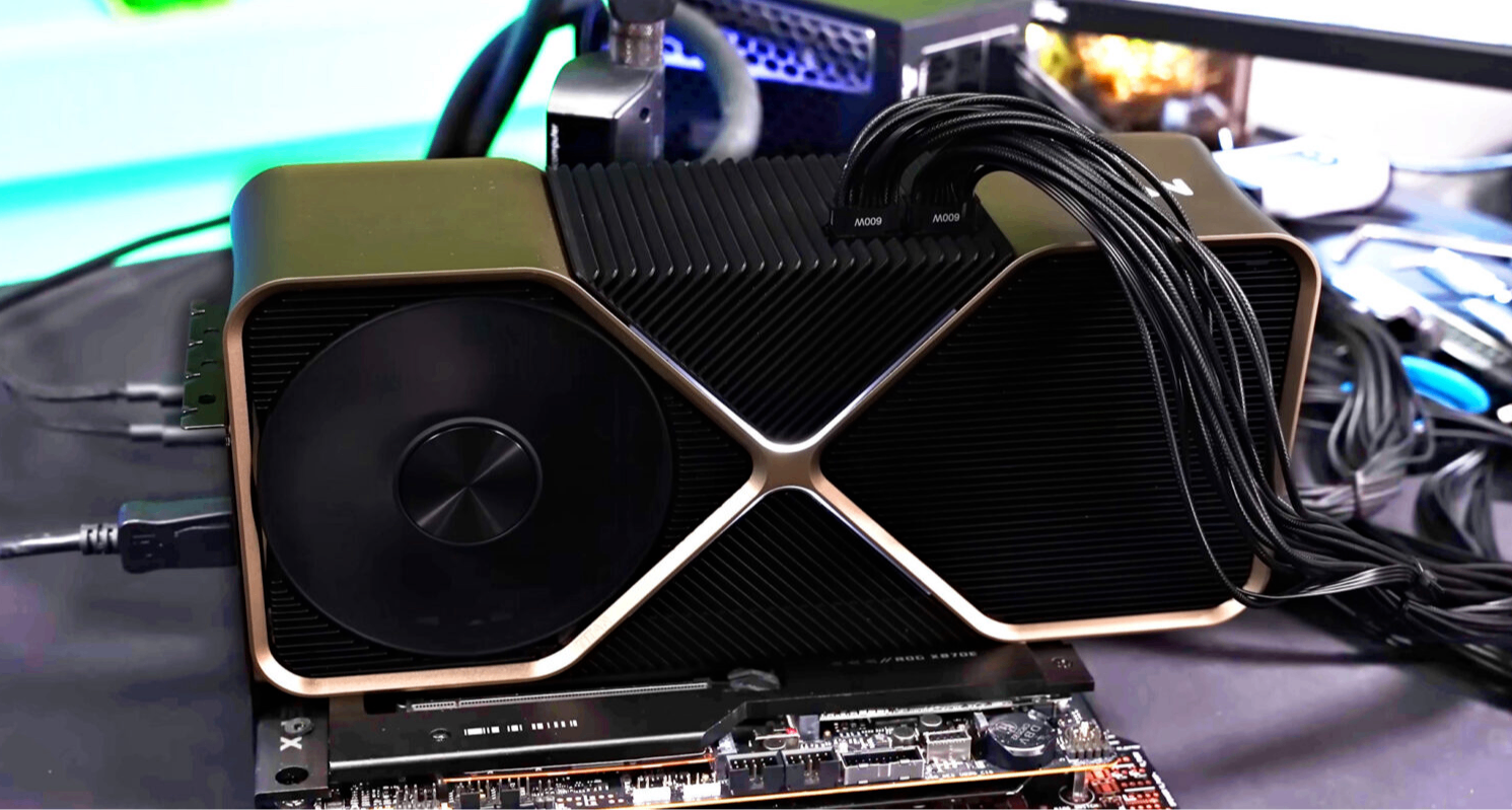 从未发布的NVIDIA神卡现世！48GB显存、双16针供电