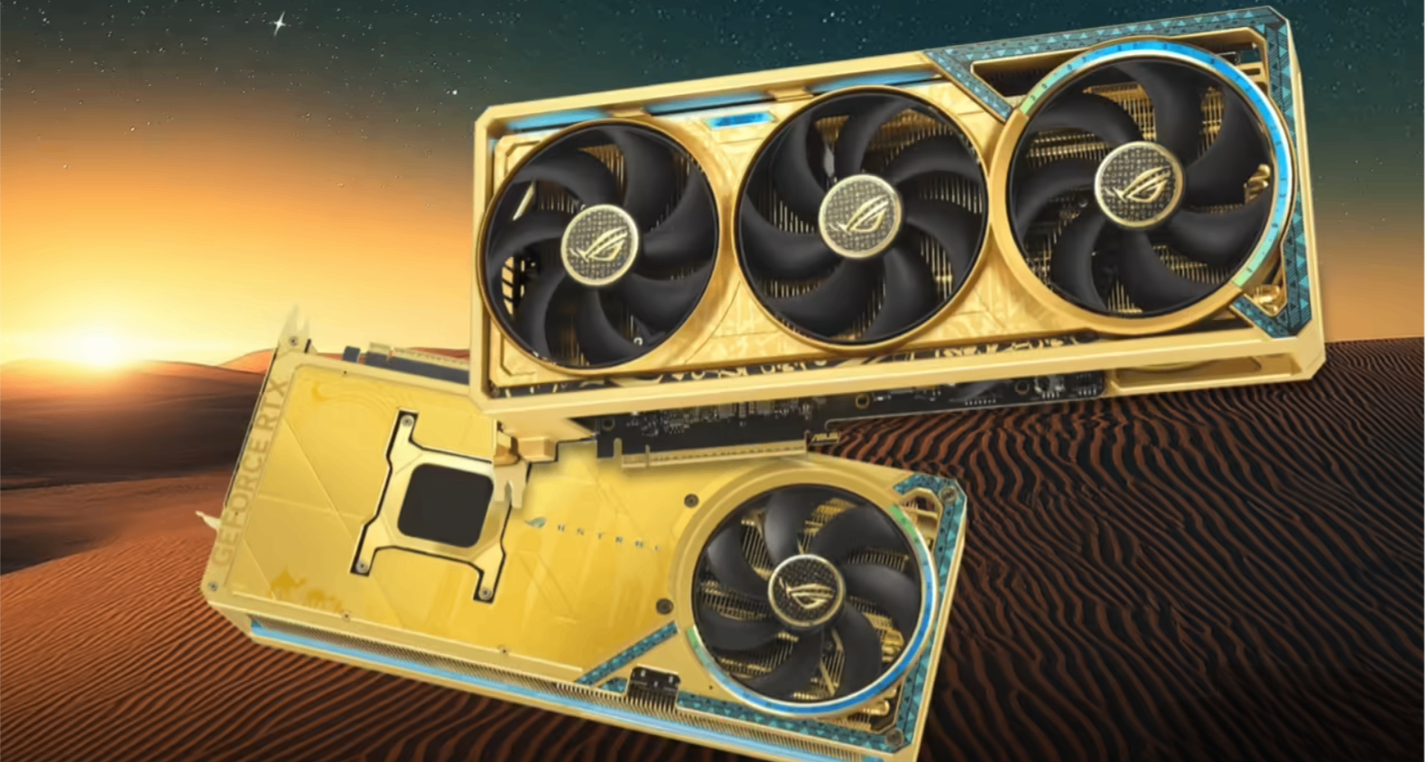 含6.5g黃金的顯卡？ROG Astral RTX 5090 Dhahab開售！7000美元起