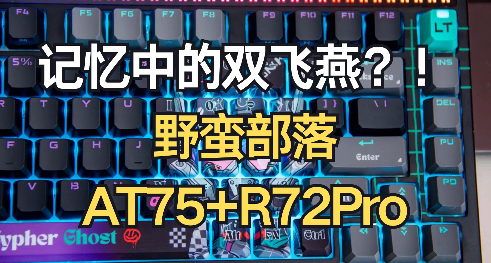 記憶中的雙飛燕？！我咋不認識你了！野蠻部落AT75+R72Pro