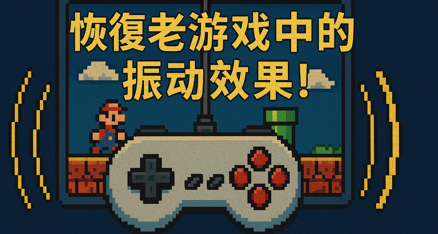 恢復老遊戲中的手柄振動！