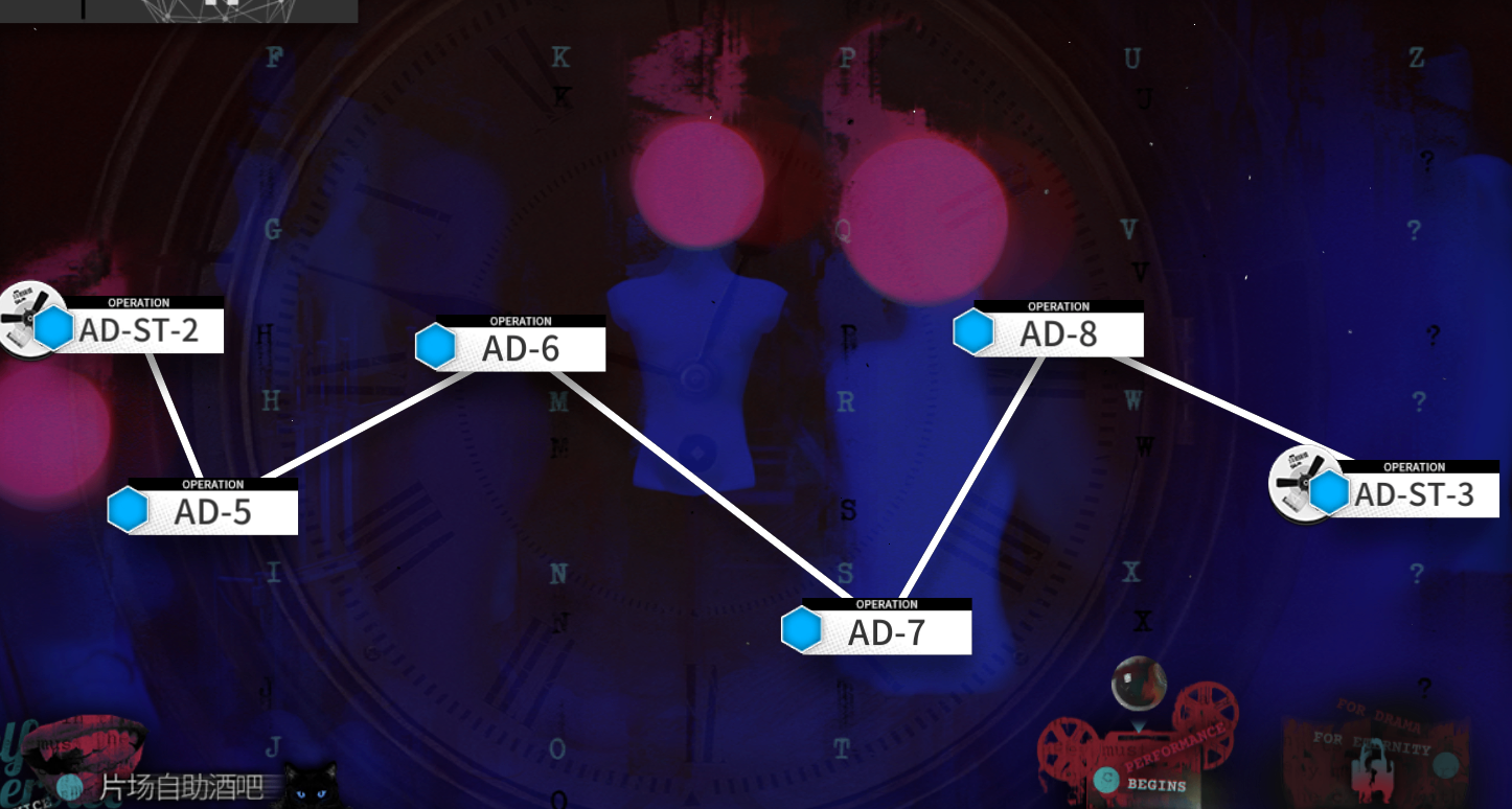 【明日方舟】红丝绒AD-1到AD-8摆完挂机蚀刻章镀层