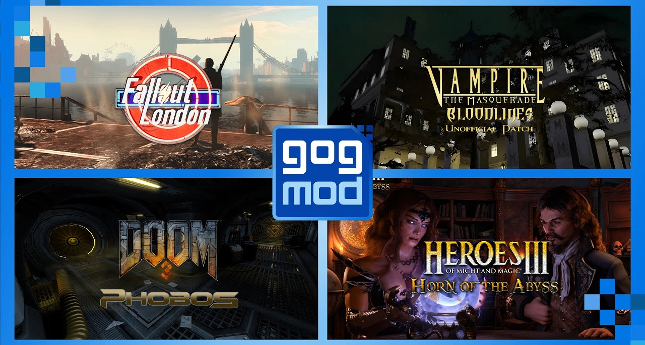 GOG 平台集成一键安装游戏 Mod 功能，天灭即将上架