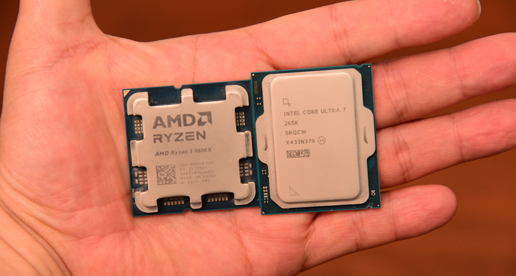 中流砥柱，遊戲戰將，AMD 9600X PK 265K！誰更強？