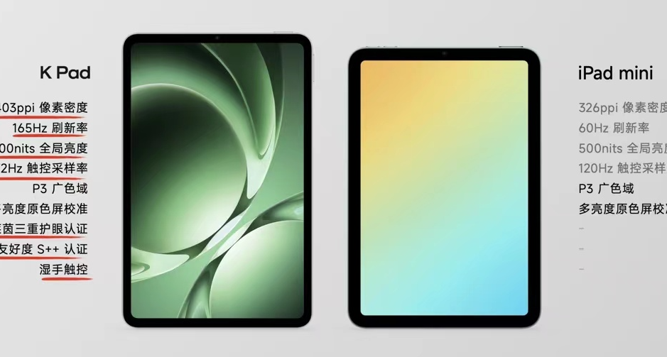王騰：小米 REDMI K Pad 平板將提供遊戲手柄