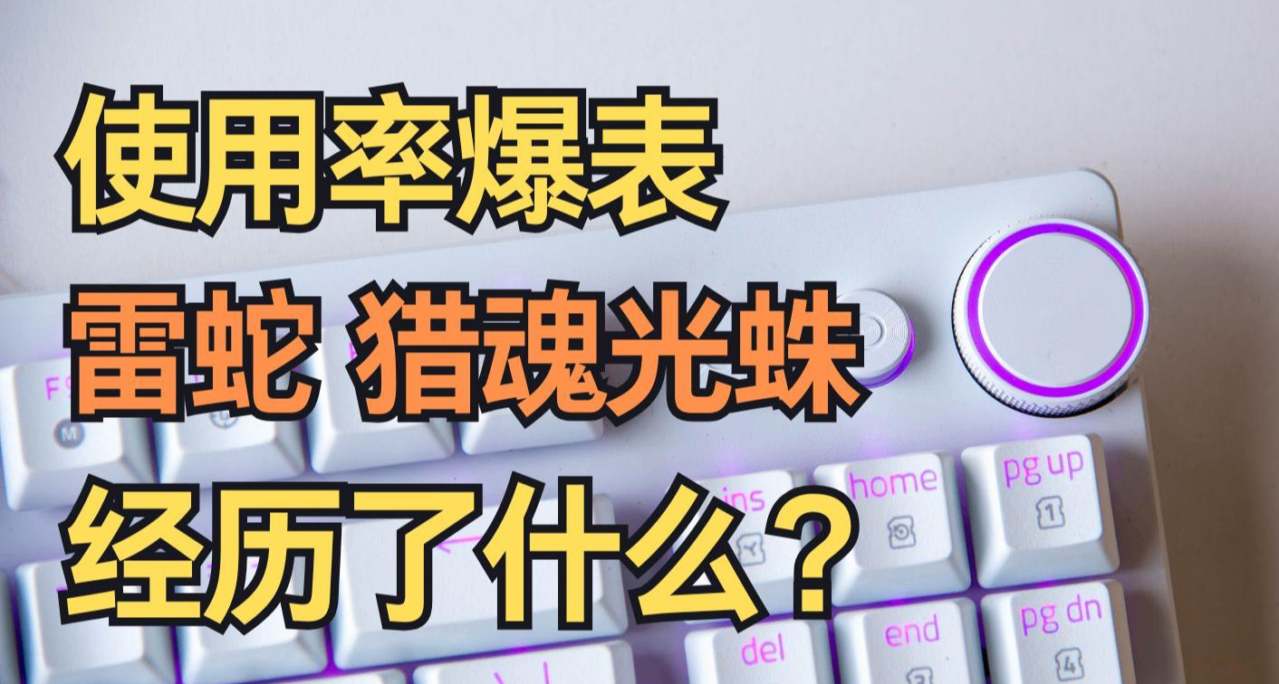 从无人在意到职业使用率T1，雷蛇 猎魂光蛛经历了什么？