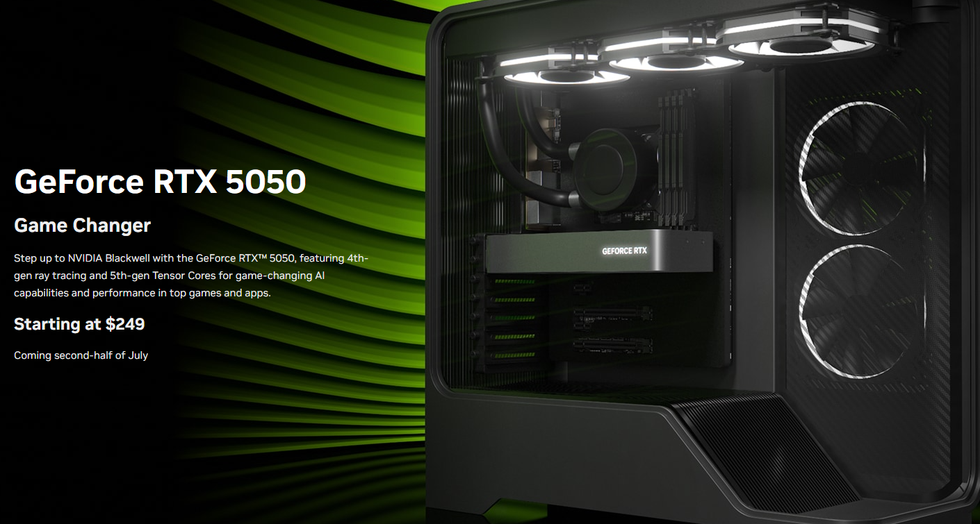 低能卡？RTX 5050跑分曝光，甚至不如AMD 6600M，功耗却比4060高