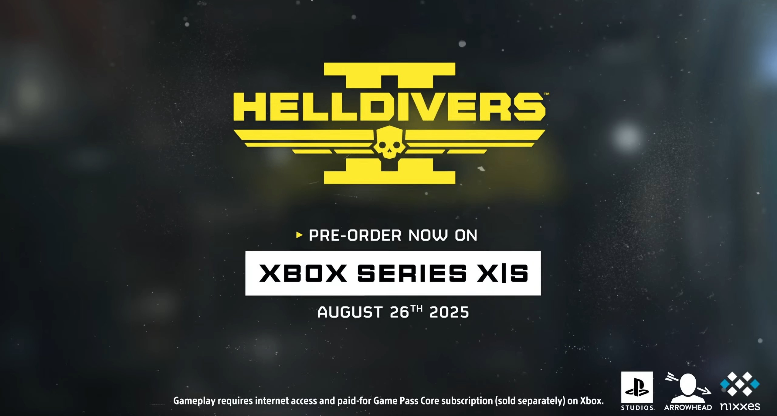 箭头宣布《绝地潜兵2》将于8月26日登录Xbox Series X|S平台