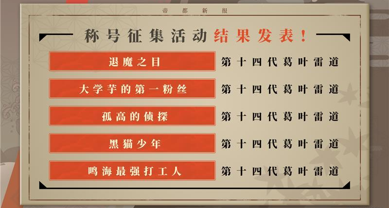 《RAIDOU》免費DLC《授予你新的稱號》今天正式上線啦！